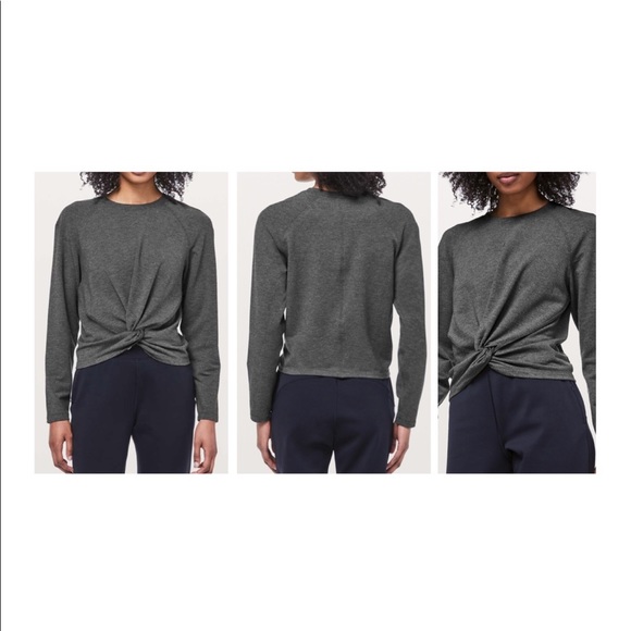 lululemon athletica Tops - lululemon tuck and gather pullover